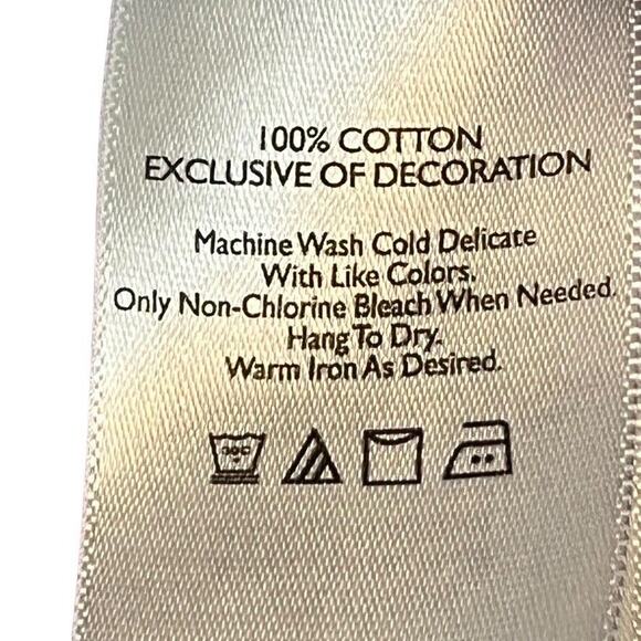 Eddie Bauer Womens Crochet Knit 100% Cotton Sleeveless Purple Casual Dress Small - Picture 15 of 16